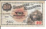 Sweden 10 Kronor Sweden 10 Kronor 1938 P#34u -