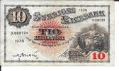 Sweden 10 Kronor Sweden 10 Kronor 1939 P#34v -