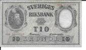 Sweden 10 Kronor Sweden 10 Kronor 1952 P#40M -