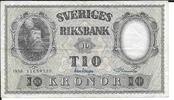 Sweden 10 Kronor Sweden 10 Kronor 1956 P#43D -