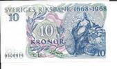 Sweden 10 Kronor Sweden 10 Kronor 1968 P#56 -