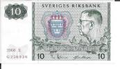 Sweden 10 Kronor Sweden 10 Kronor 1966 P#52B -