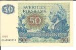 Sweden 50 Kronor SSweden 50 Kronor 1990 P#53d -