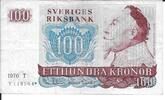 Sweden 100 Kronor Sweden 100 Kronor 1970 P#54a -