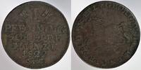 Braunschweig-Wolfenbüttel 1 Pfennig 1822 Karl 1815-1830