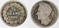 1/4 Franc 1835 Belgium  F-