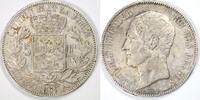 5 Francs 1865 Belgium With dot after F - Scare VF-