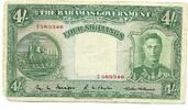 Bahamas 4 Shillings Pick 9b -