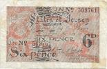 Jersey - 6 pence 1941-1942 p#1 -
