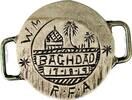 2000 Dinars 1916 Irak/Bagdad/Iran Dogtag WOI made out of a coin. 2000 dinars. 1916 