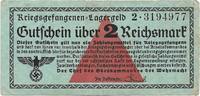 GERMANY - Military - POW. 2 Reichsmark 1939.RO519 (1) -