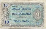 GERMANY - Allied Occupation. 10 mark 1944. P194d -