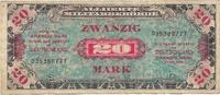 GERMANY - Allied Occupation. 20 mark 1944. P195a -