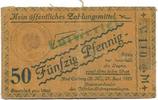 POW - Campmoney - WOI.Concentration Bad Coberg. 50 pfennig 1915 -