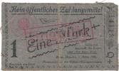 POW - Campmoney - WOI.Concentration Hahn Münden. 1 mark 1916 -