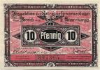 POW - Campmoney - WOI.Concentration Guben . 10 pfennig 1917 -