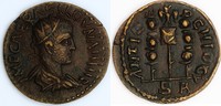 Pisidia PISIDIA. Antioch. Volusian (251-253). Ae 21mm -