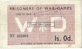 POW 1 shilling ( 1943-1945)''Pioneer Corp'' and dates -
