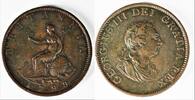 1799 Half Penny Great Britain Half Penny 1799 George III -