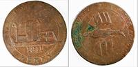 1811 Penny England penny token cornwall 1811 -