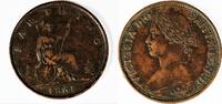 1861 farthing Great Britain 1861 farthing Victoria -