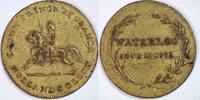 Netherlands Medal THE CROWN PRINCE OF ORANGE AT WATERLOO 1815 -