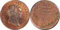 Netherlands Medal Willem I, on his oath to the Belgian Constitution -