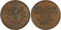 Sweden Medal ND (Ca. 1870) Commemorating Axel Julius Lagerberg - by Robert Michaux EF-