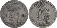 Holland Gulden 1791 Kabelrand ZF+