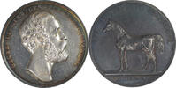 Sweden Silver Medal ND (1872) Oscar II - Horse Breeding - by Lea Ahlborn PR