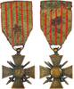 France Order / Decoration Croix de Guerre 1914–1918, with bronze star -