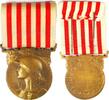 France Order / Decoration Médaille commémorative de la Grande Guerre 1914–1918, instituted 1920 (Morlon) -