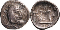 Parthian Empire AR Tetradrachm Autophradates I, kingdom of Persis, Persepolis, 3rd century BC -