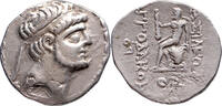 Parthian Empire AR Tetradrachm Apodakos, kings of Characene, 110/09-104/03 BC -