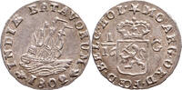 The Netherlands East Indies 1/16 scheepjesgulden Nederlands Indië 1802 Pr -