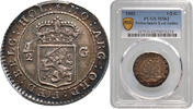 The Netherlands East Indies 1/2 scheepjesgulden Nederlands Indië 1802 PCGS MS 62 -
