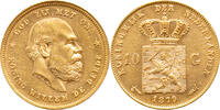 The Netherlands 10 gulden 1879 1879/77 Willem III Pr vz 1250,00 EUR  Excl. 11,95 EUR Verzending