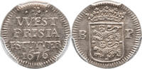 The Netherlands Stuiver 1676 West-Friesland 1676 PCGS MS 61 vz+ 550,00 EUR  Excl. 11,95 EUR Verzending