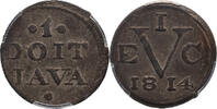 The Netherlands East Indies Duit 1814 Java Nederlands Indi&euml; 1814 NGC AU ... 125,00 EUR  Excl. 11,95 EUR Verzending