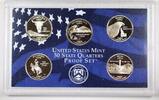 USA United States State Quarters Proof Set GEM Coins NO Box NO COA  2007 Gem PP in Mint plastic--NO Box or COA.