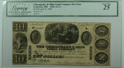 Banknoten Chesapeake Ohio Canal Co. Post Note Frederick MD $10 Legacy VF-25 -