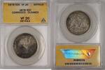 USA Seated Liberty Silver 50c Coin ANACS VF-20 Details Corroded Cleaned (1) -