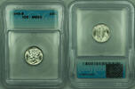USA Dime 1945-S Mercury Silver 10c Coin ICG MS-65 (RR) -