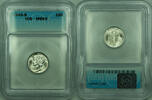 USA Dime 1945-S Mercury Silver 10c Coin ICG MS-65 (UU) -