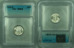 USA Dime 1945-S Mercury Silver 10c Coin ICG MS-65 (VV) -