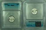 USA Dime 1945-S Mercury Silver 10c Coin ICG MS-65 (WW) -