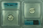 USA Dime 1945-S Mercury Silver 10c Coin ICG MS-65 (ZZ) -