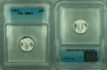 USA Dime 1945-S Mercury Silver 10c Coin ICG MS-65 (CCC) -