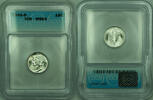 USA Dime 1945-S Mercury Silver 10c Coin ICG MS-65 (GGG) -