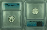 USA Dime 1945-S Mercury Silver 10c Coin ICG MS-65 (III) -